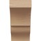 Ekena Millwork 12"W x 12"D x 24"H Wide Asheboro Rough Cedar Woodgrain TimberThane Corbel, Primed Tan CORUR12X12X24ASHRCPR - alternate 6